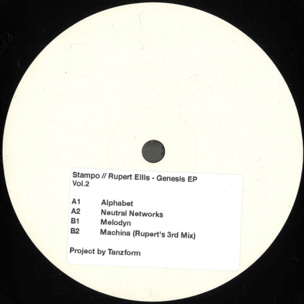 Ruper Ellis Genesis EP