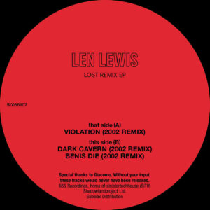 Len Lewis – Lost Remix EP