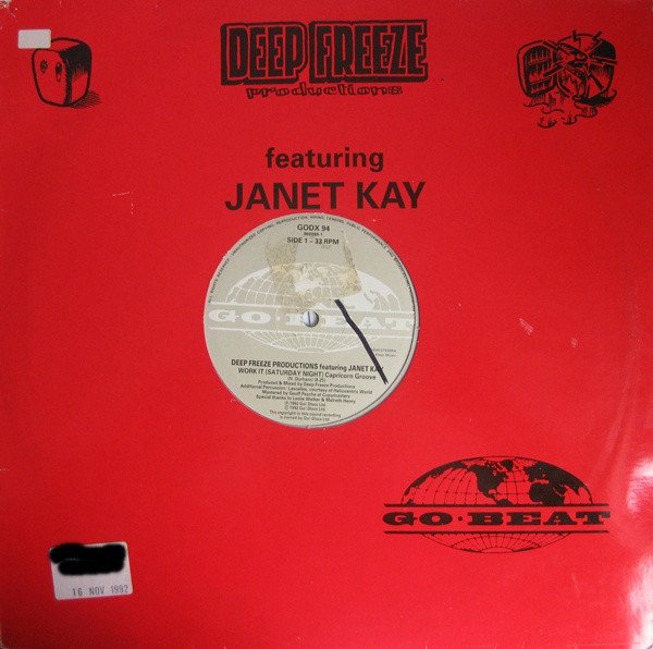 Deep Freeze Productions Featuring Janet Kay – Work It (Saturday Night)
