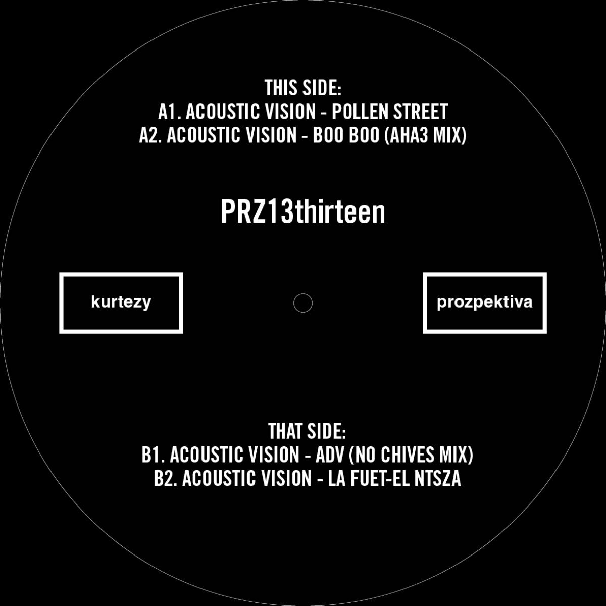 Acoustic Vision – PRZ13thirteen